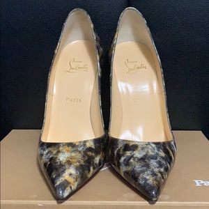 Christian Louboutin So Kate 120 Vernis Mouchete 39
